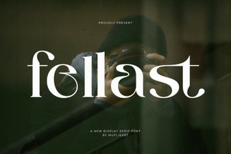 Fellast Font Modern Design and Creative Usage Ideas