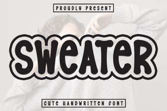 Sweater Font Design Ideas for Creative Projects