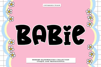 Babie Font Design Trends and Creative Uses