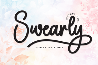 Swearly Font Design and Creative Project Ideas