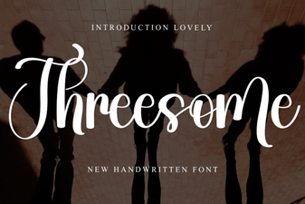 Threesome Font Design Trends 2024