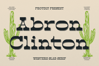 Abron Clinton Font Design Trends and Creative Uses